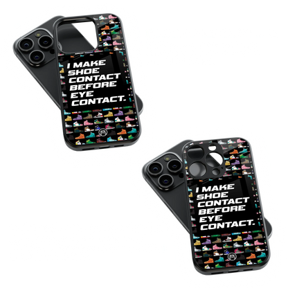 Trendy Glass Back Mobile Case for iPhone, Samsung, Redmi, OnePlus, Google Pixel, Motorola