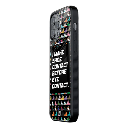 Slim Glass Back Phone Case for Multiple Brands – iPhone, Samsung, Redmi, OnePlus, Oppo, Vivo