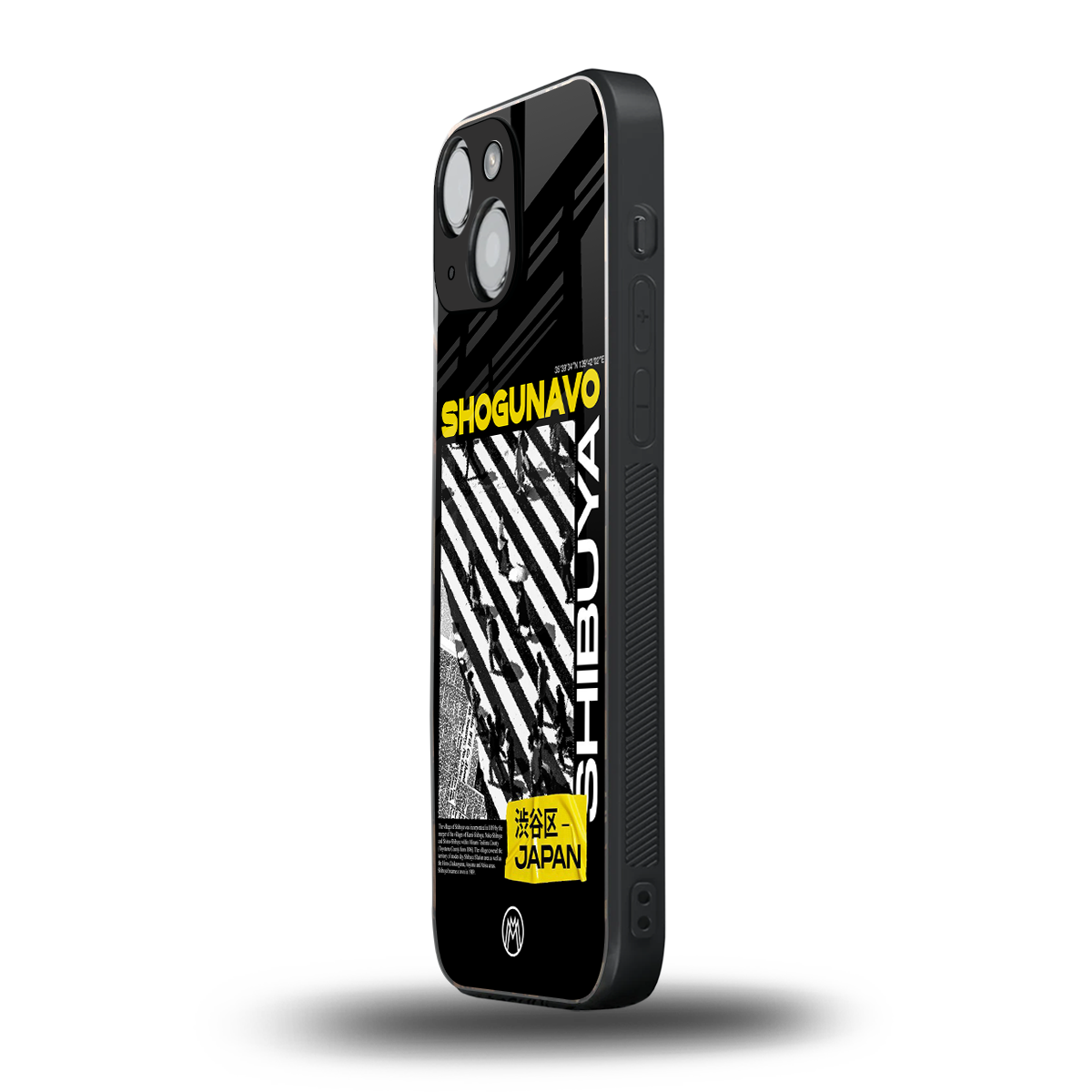 shogunavo shibuya back phone cover | glass case for iphone 13 mini