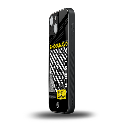 shogunavo shibuya back phone cover | glass case for iphone 13 mini