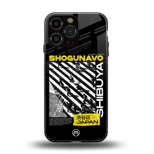 shogunavo shibuya back phone cover | glass case for iphone 13 pro max