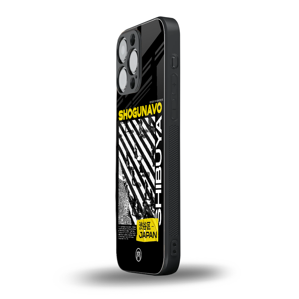 shogunavo shibuya back phone cover | glass case for iphone 13 pro max