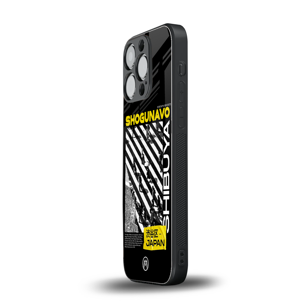 shogunavo shibuya back phone cover | glass case for iphone 13 pro
