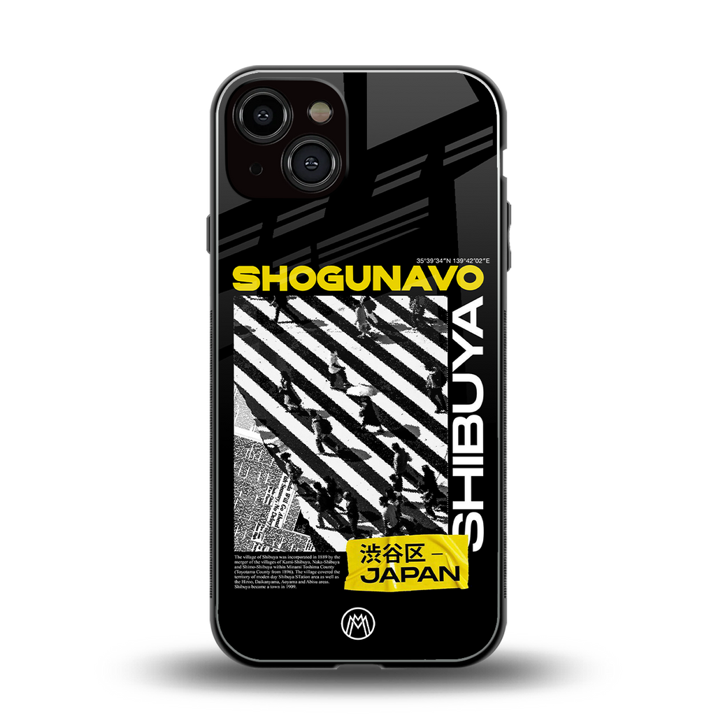 shogunavo shibuya back phone cover | glass case for iphone 13
