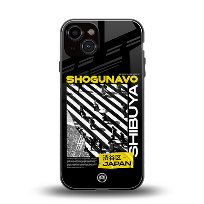 shogunavo shibuya back phone cover | glass case for iphone 13