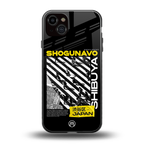 shogunavo shibuya back phone cover | glass case for iphone 14 plus