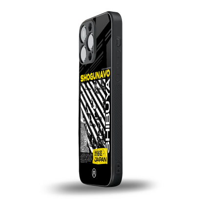 shogunavo shibuya back phone cover | glass case for iphone 14 pro max