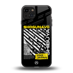 shogunavo shibuya back phone cover | glass case for iphone 15
