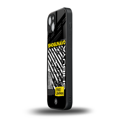 shogunavo shibuya back phone cover | glass case for iphone 15
