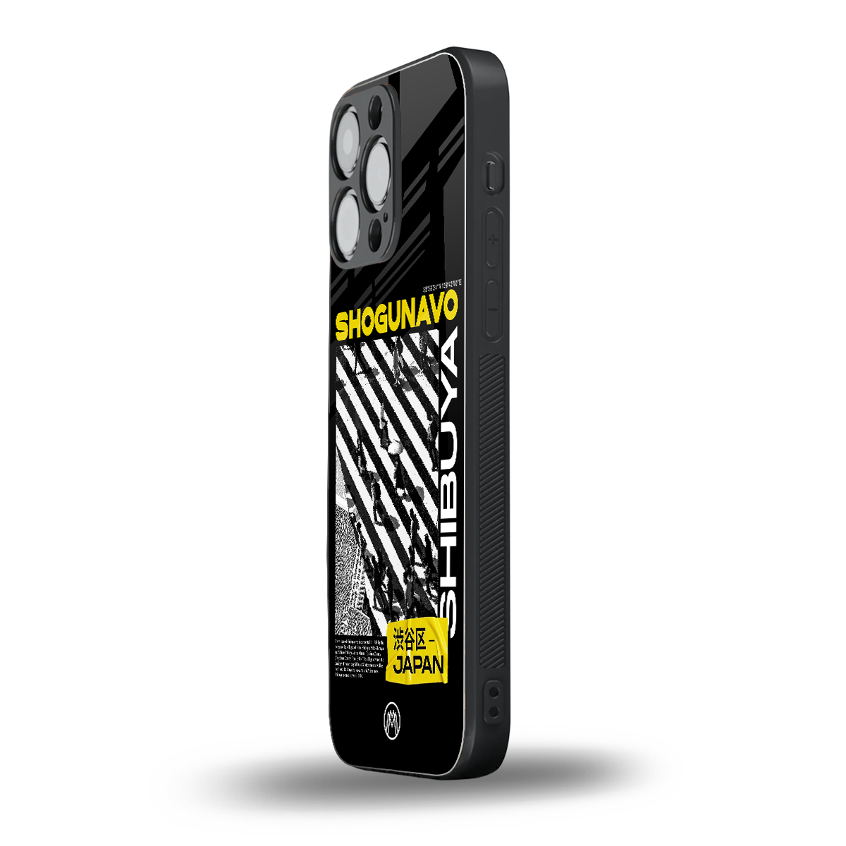shogunavo shibuya back phone cover | glass case for iphone 16 pro max