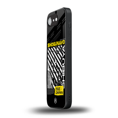 shogunavo shibuya back phone cover | glass case for iphone 16e