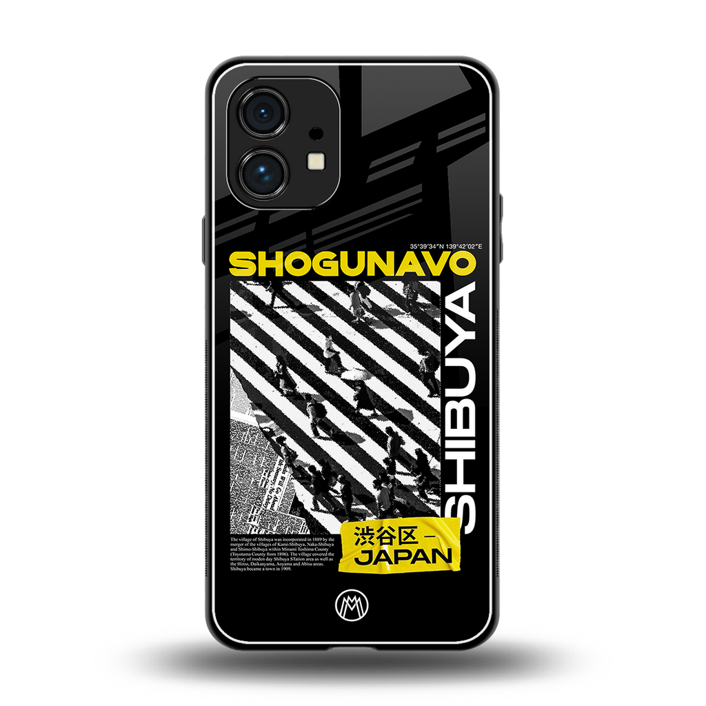 shogunavo shibuya back phone cover | glass case for nothing phone 1