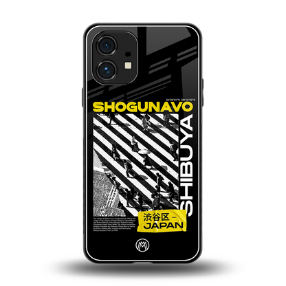 shogunavo shibuya back phone cover | glass case for nothing phone 1