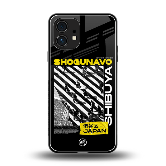 shogunavo shibuya back phone cover | glass case for nothing phone 1