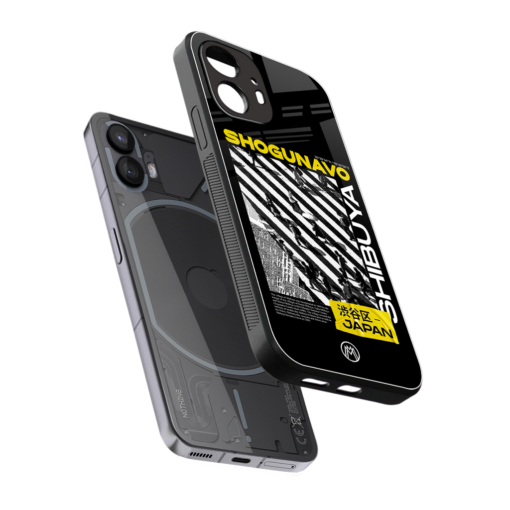 shogunavo shibuya back phone cover | glass case for nothing phone 2