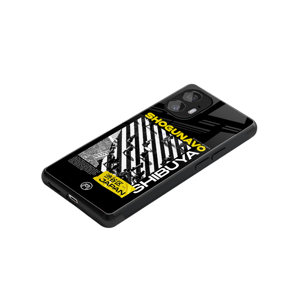 shogunavo shibuya back phone cover | glass case for nothing phone 2