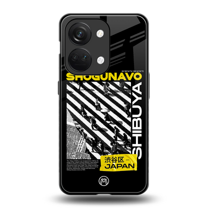 shogunavo shibuya back phone cover | glass case for oneplus nord 3