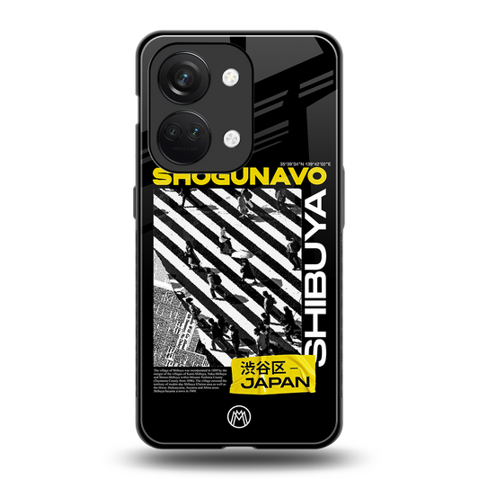 shogunavo shibuya back phone cover | glass case for oneplus nord 3