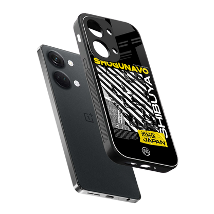 shogunavo shibuya back phone cover | glass case for oneplus nord 3