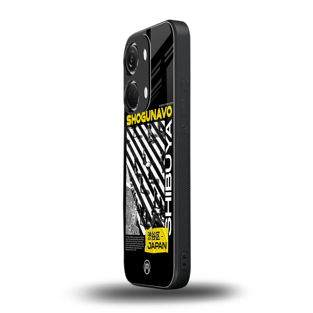 shogunavo shibuya back phone cover | glass case for oneplus nord 3
