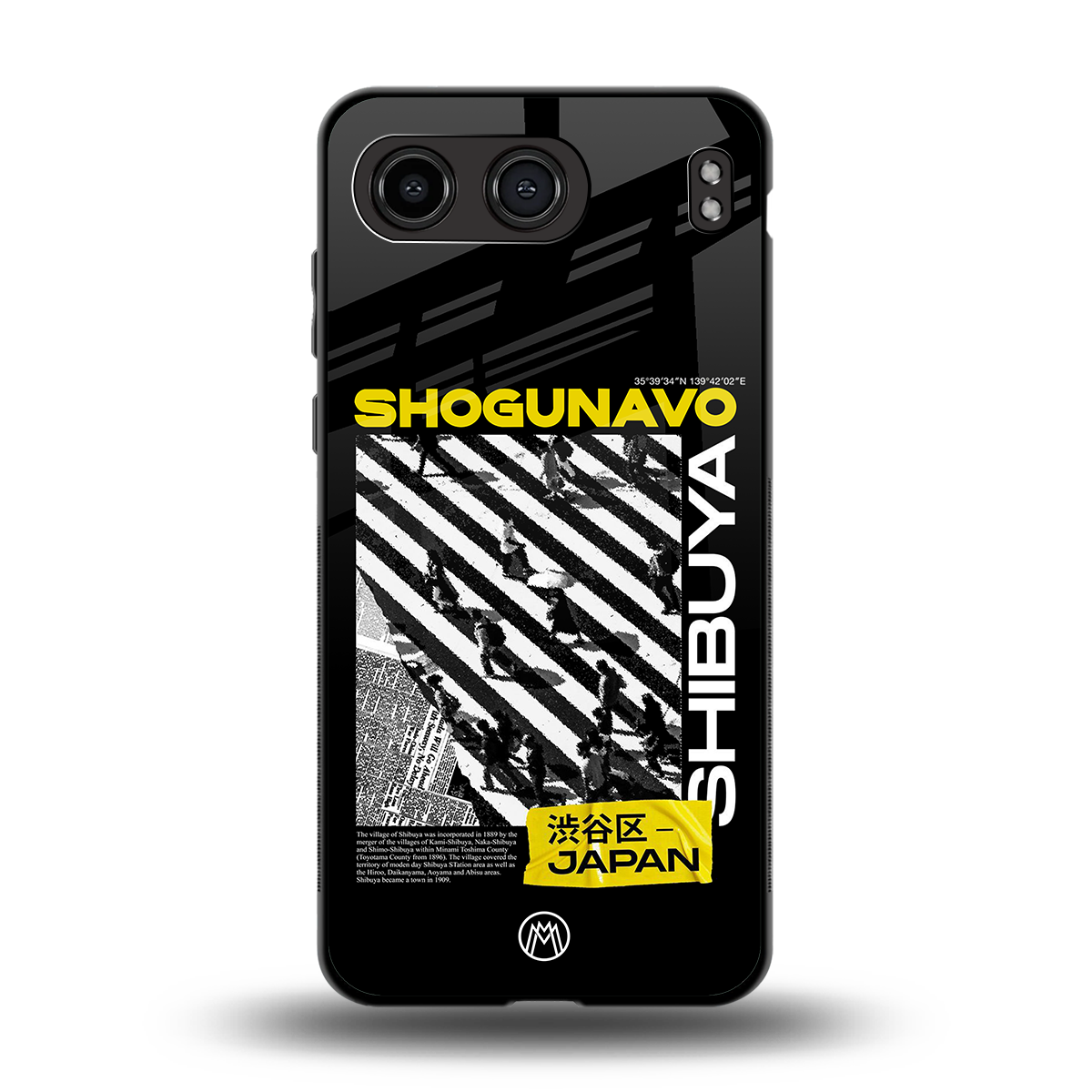 shogunavo shibuya back phone cover | glass case for oneplus nord 4