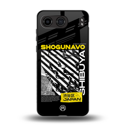 shogunavo shibuya back phone cover | glass case for oneplus nord 4