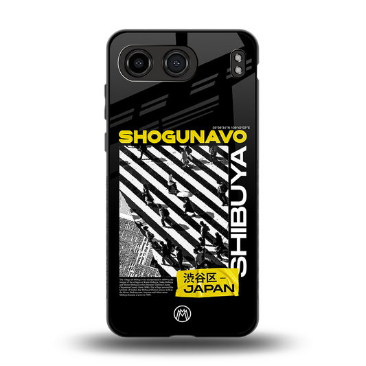 shogunavo shibuya back phone cover | glass case for oneplus nord 4