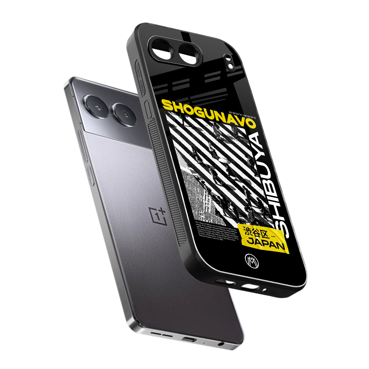 shogunavo shibuya back phone cover | glass case for oneplus nord 4