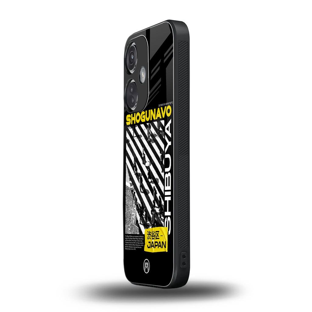 shogunavo shibuya back phone cover | glass case for oneplus nord ce 3