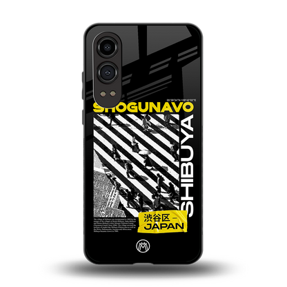 shogunavo shibuya back phone cover | glass case for oneplus nord ce 4 lite