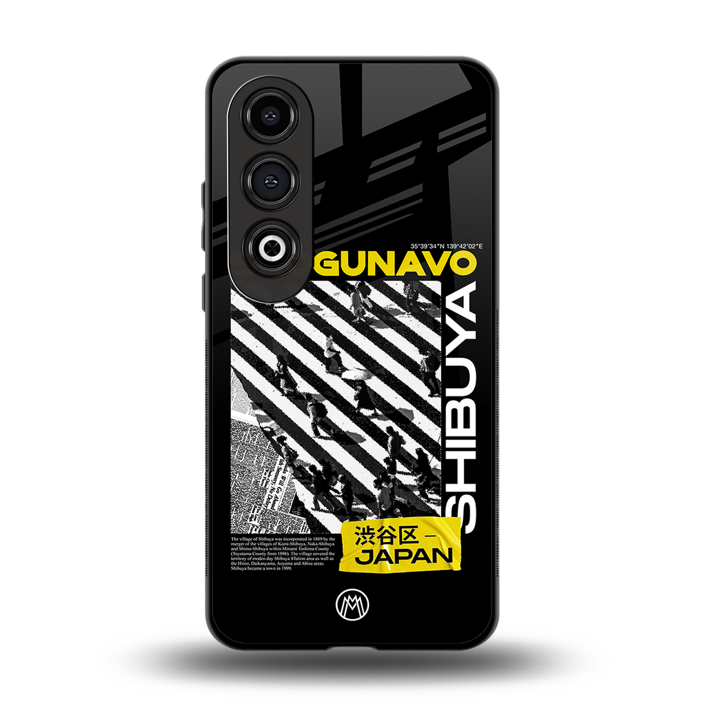 shogunavo shibuya back phone cover | glass case for oneplus nord ce 4
