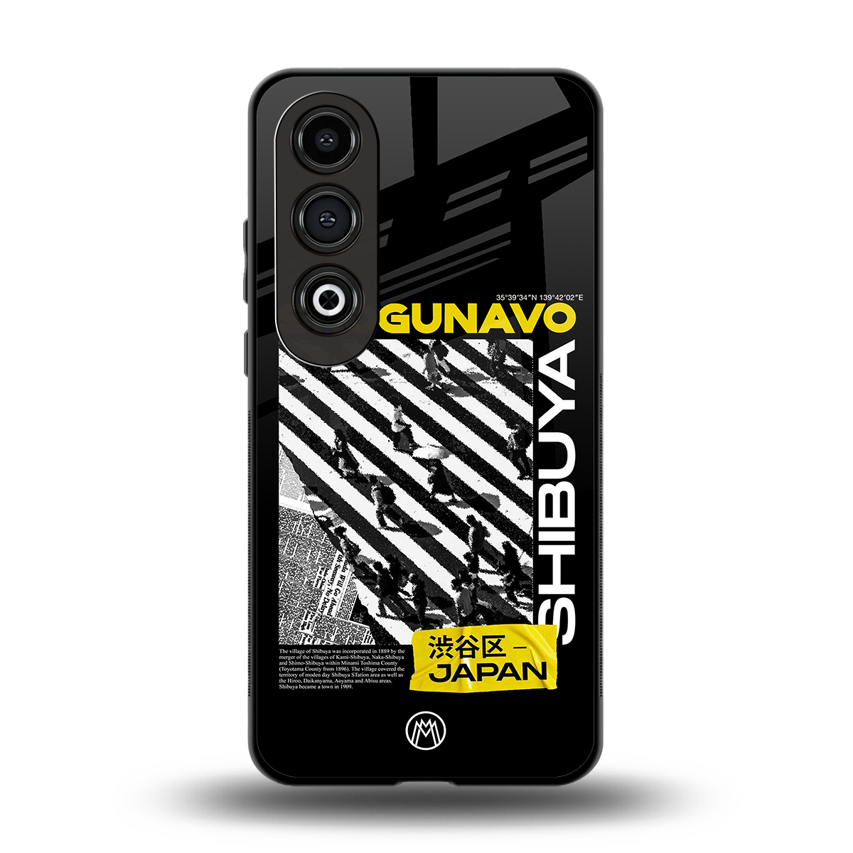 shogunavo shibuya back phone cover | glass case for oneplus nord ce 4