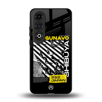 shogunavo shibuya back phone cover | glass case for oneplus nord ce 4