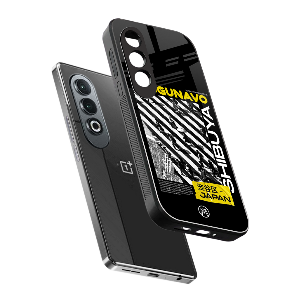 shogunavo shibuya back phone cover | glass case for oneplus nord ce 4