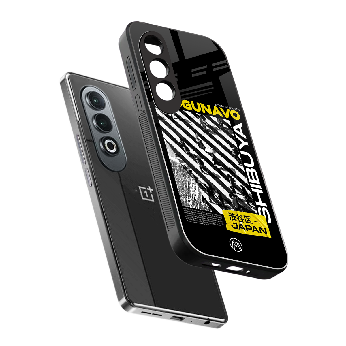 shogunavo shibuya back phone cover | glass case for oneplus nord ce 4