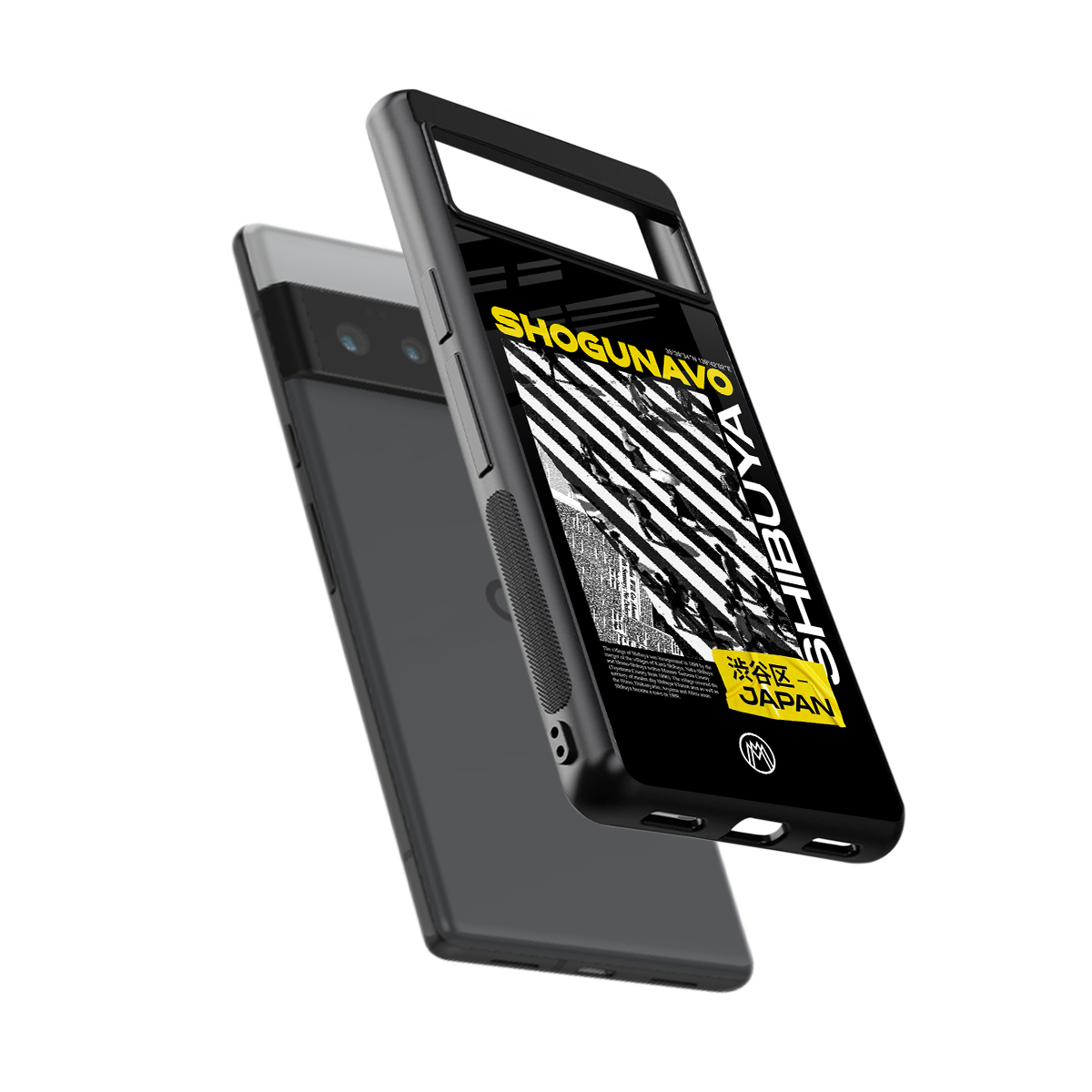 shogunavo shibuya back phone cover | glass case for google pixel 6 pro