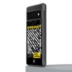 shogunavo shibuya back phone cover | glass case for google pixel 6 pro