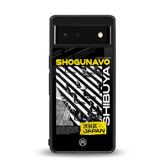 shogunavo shibuya back phone cover | glass case for Google Pixel 6A