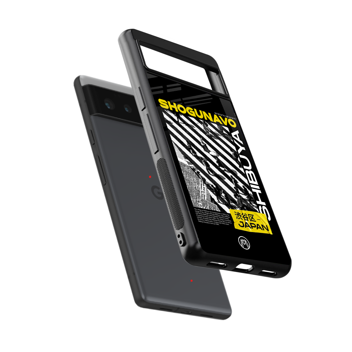 shogunavo shibuya back phone cover | glass case for google pixel 6