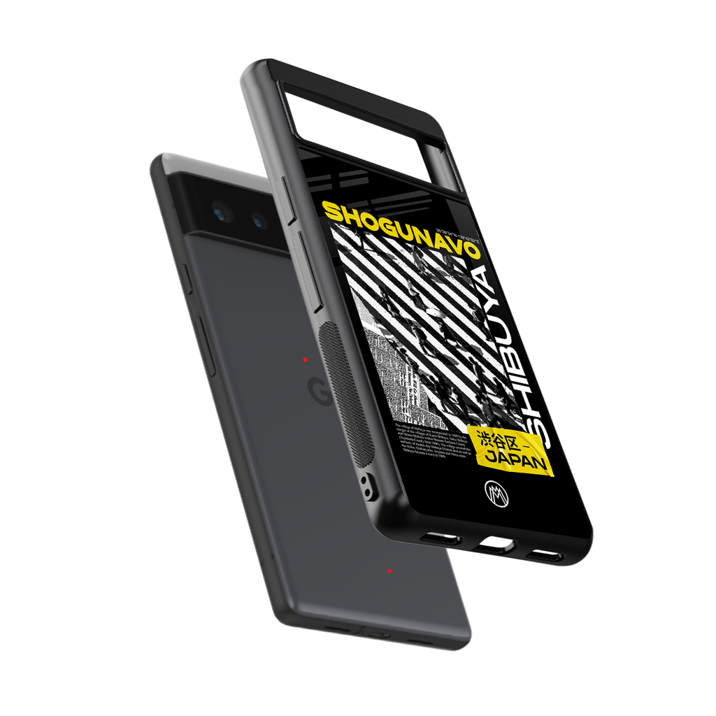 shogunavo shibuya back phone cover | glass case for Google Pixel 6A