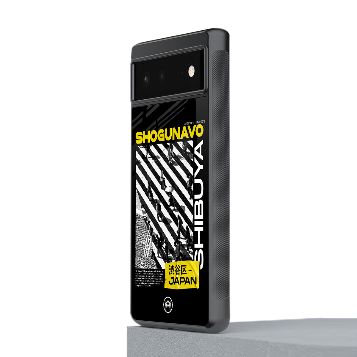 shogunavo shibuya back phone cover | glass case for google pixel 6