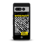 shogunavo shibuya back phone cover | glass case for google pixel 7 pro