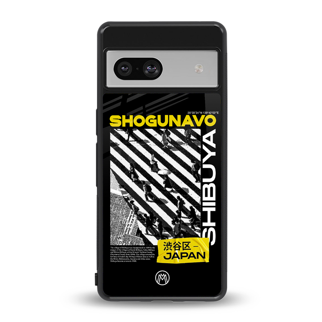shogunavo shibuya back phone cover | glass case for Google Pixel 7