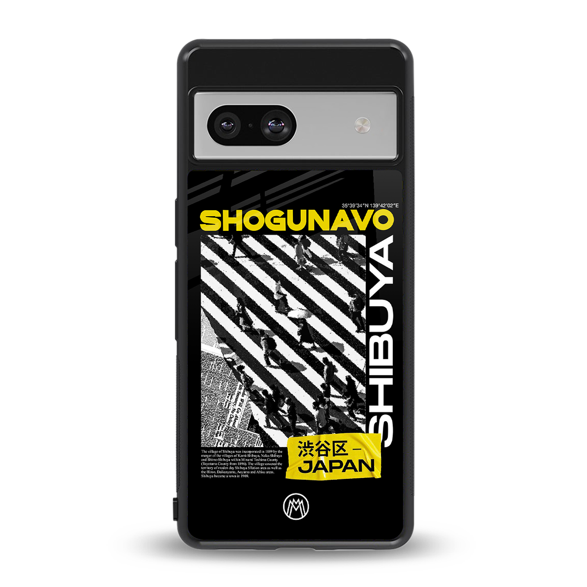 shogunavo shibuya back phone cover | glass case for Google Pixel 7A