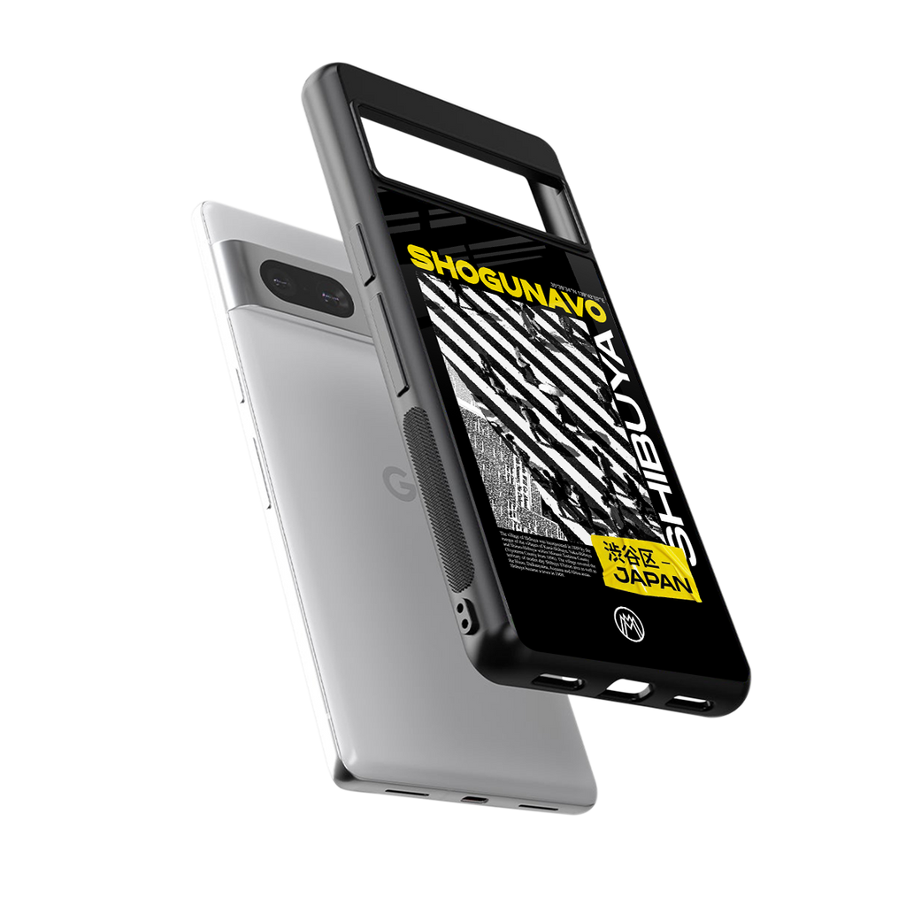 shogunavo shibuya back phone cover | glass case for Google Pixel 7