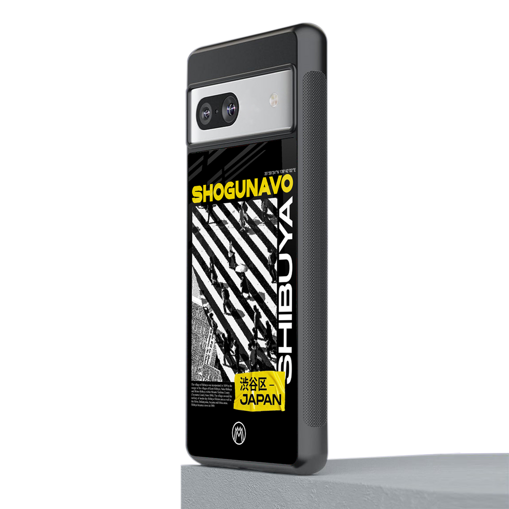 shogunavo shibuya back phone cover | glass case for Google Pixel 7