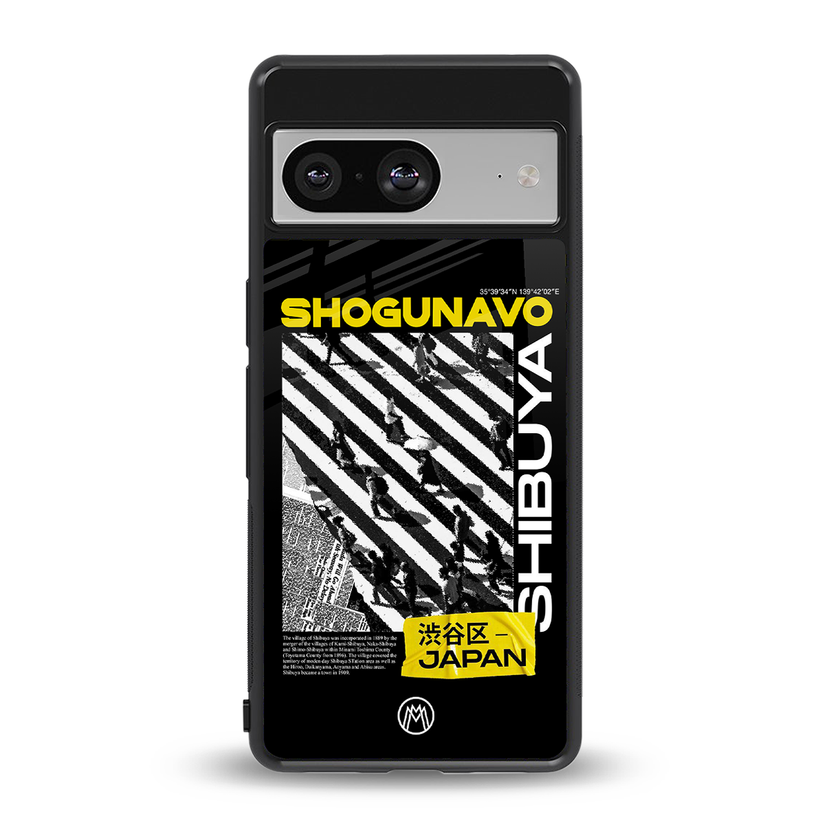 shogunavo shibuya back phone cover | glass case for Google Pixel 8