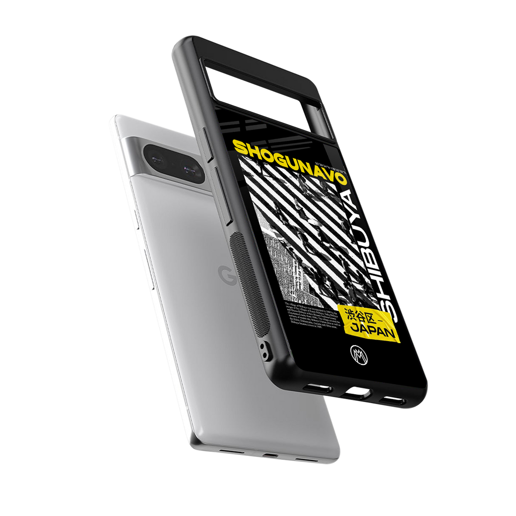 shogunavo shibuya back phone cover | glass case for Google Pixel 8