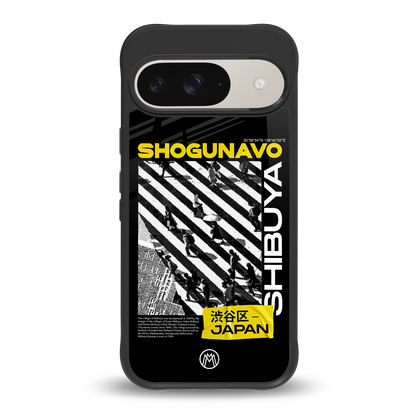shogunavo shibuya back phone cover | glass case for google pixel 9
