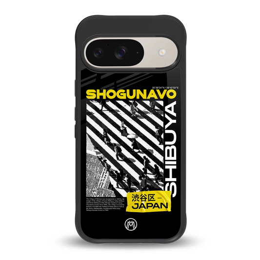 shogunavo shibuya back phone cover | glass case for google pixel 9
